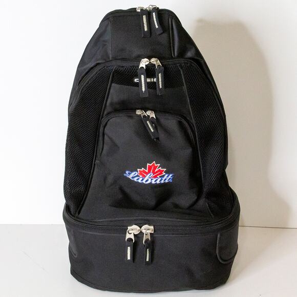 Ogio Labatt Brewing Blue Light Pilsener Backpack Cooler Bag EUC 21H x 12W x 9D - Picture 1 of 13